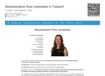 Steuerberaterin Rosi Leineweber in Troisdorf